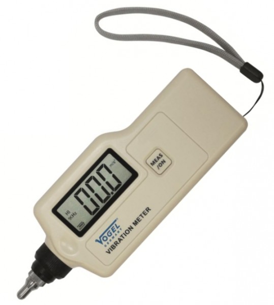 Abbildung: Digital Vibrations-Meter (Vibrationsmessgerät) (Das Bild kann vom Original geringfügig abweichen.)