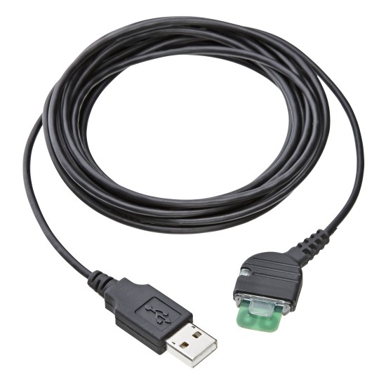 Abbildung: Datenübertragungkabel DCPRMD USB 0 - 12,5 mm (Das Bild kann vom Original geringfügig abweichen.)