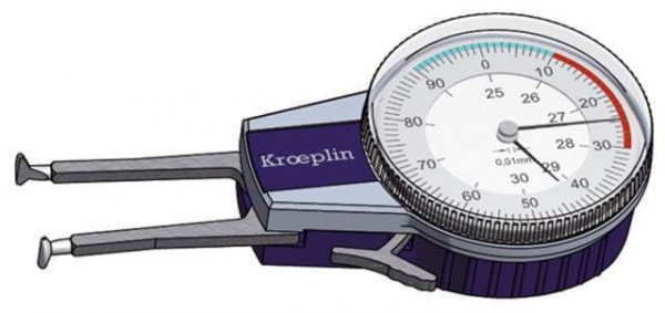 Abbildung: Kroeplin Aerosol- Messgerät A2100 (Das Bild kann vom Original geringfügig abweichen.)