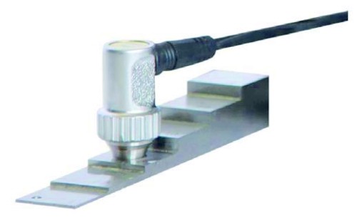 Abbildung: 6-Stufen-Testblock für Materialdickenmessgeräte 1 - 20 mm (Das Bild kann vom Original geringfügig abweichen.)