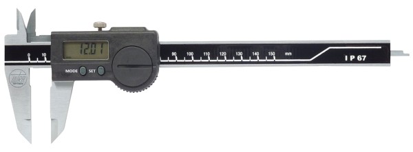 Abbildung: Digitaler Messschieber IP67 HM-Messflächen 0 - 150 mm (Das Bild kann vom Original geringfügig abweichen.)