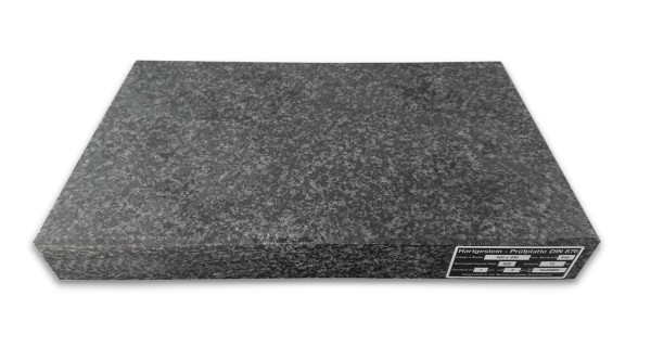 Messplatte aus Naturhartgestein (Granit) 400mm x 250mm DIN876/00